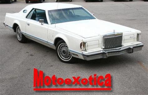 1978 Lincoln Continental Motoexotica Classic Cars