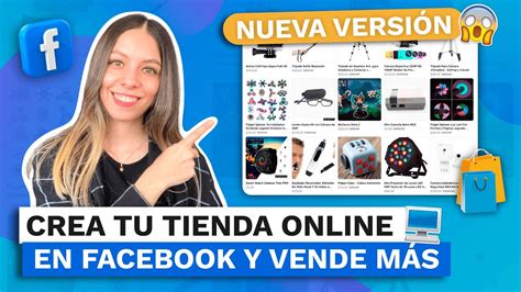 Como CREAR UNA TIENDA ONLINE EN FACEBOOK 2023 YouTube