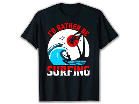 Surfing T Shirt Design Graphic By Jamin Akter Mim Creative Fabrica