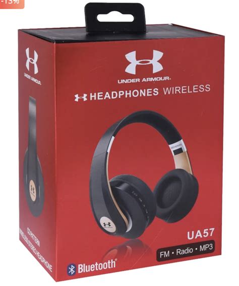 Беспроводные Наушники Bluetooth UNDER ARMOUR UA-57 — Black (Черный ...