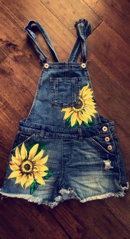 22 Best Ideas For How To Paint Sunflowers On Shoes Denim Inspiration