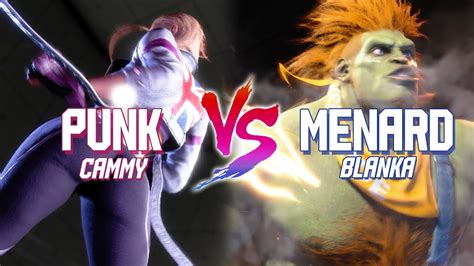 Sf Punk Cammy Vs Menard Blanka Street Fighter Youtube