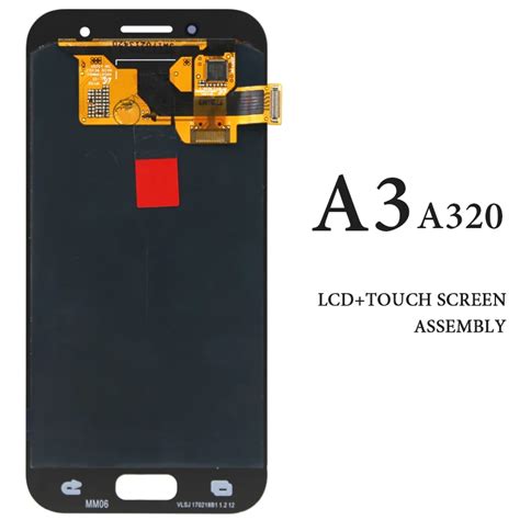 Super Amoled Phone Screen Replacement For Samsung Galaxy A3 2017 Lcd