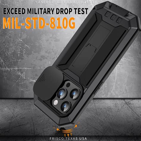 B2B: Stofdicht metalen hoes iPhone 15 Pro Max - Zwart