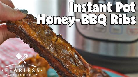 Instant Pot Honey BBQ Ribs YouTube