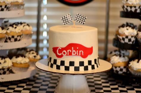 Hot Rod Birthday Table St Birthday Parties Birthday Table First