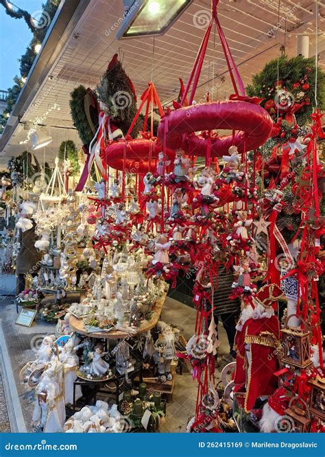 Salzburg, November 2022. Traditional Seasonal Stall at the Main