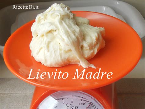 Lievito Madre Ricettedi It