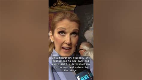 Celine Dion Cancels Tour Due To Health Issues A Heartbreaking