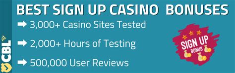 Best Sign up Casino Bonus | CBL