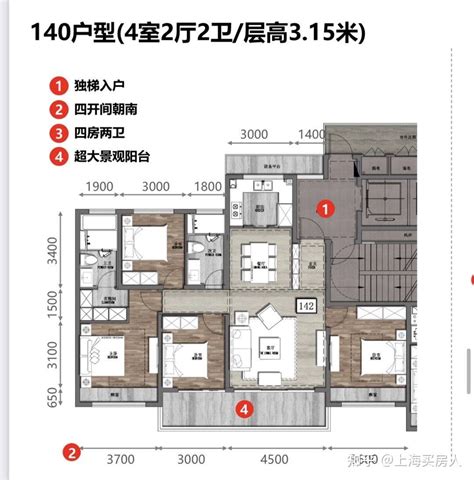 浦东内中环！13号线北蔡全新盘【大华锦宸府】主力户型140 169㎡洋房！最新户型图效果图发布！ 知乎