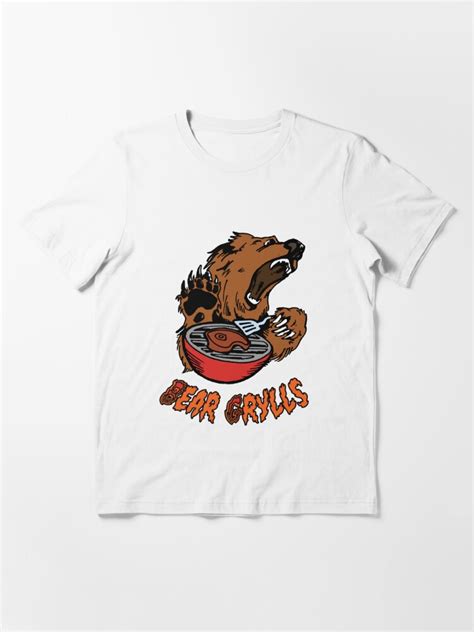 Bear Grylls T Shirt For Sale By Robjtbrown Redbubble Bear T