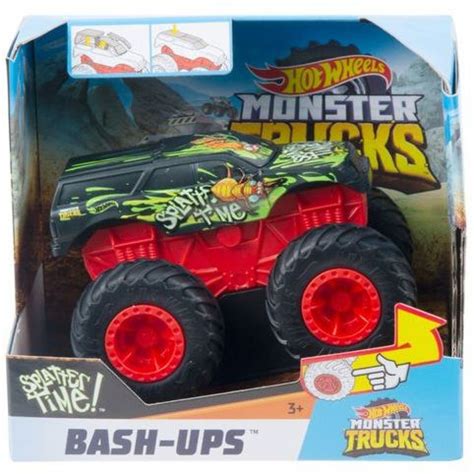 Mattel Hot Wheels monster trucks velká srážka Splatter Time KIDS cz
