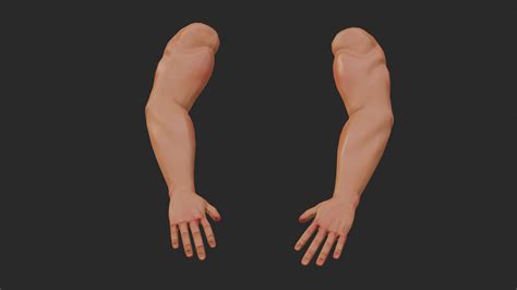 Artstation Fps Low Poly Arm 3d Modelinspired From Salman Khan