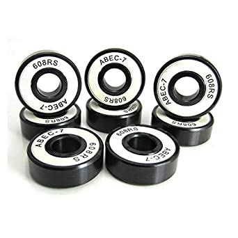 Amazon Trb Rc X X Mm Bk Wh Abec Precision Skate Ball Bearings