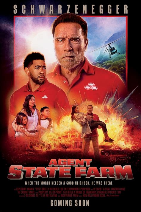 Agent State Farm Mega Sized Movie Poster Image Internet Movie Poster