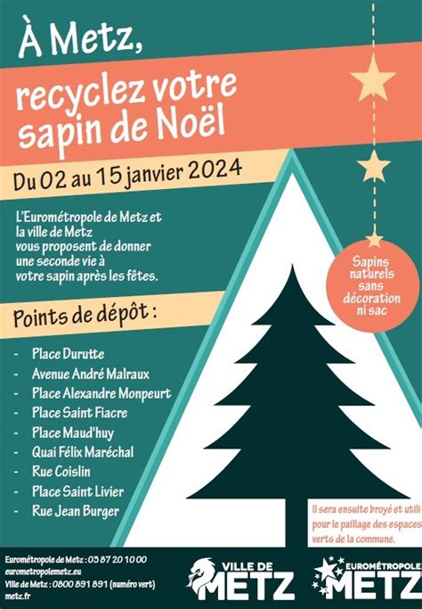 Metz Fr A Metz Recyclez Votre Sapin De No L