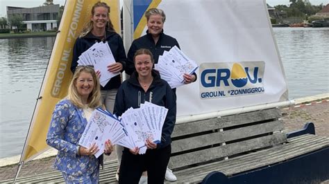 De Grouster Rabobank Heeft Cheque Voor Grouster Clubs