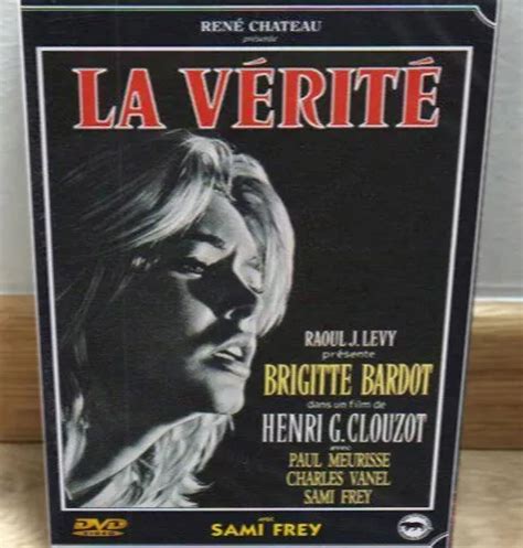 Rare Dvd La Verite Brigitte Bardot Sami Frey Rene Chateau Comme