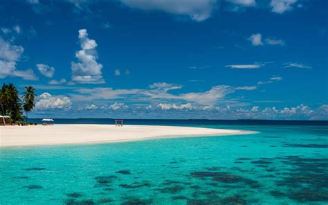 Maldives Beaches 3d Wallpaper
