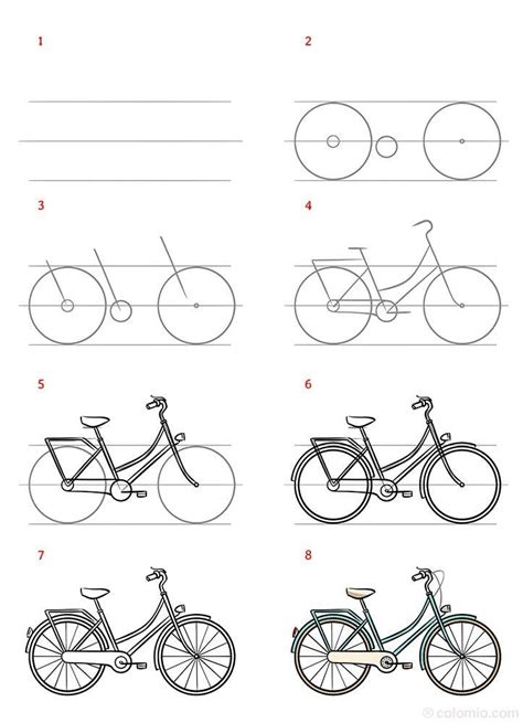 Cycle Drawing Easy