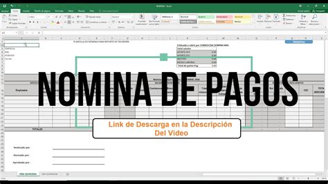 Nomina De Pago Contabilidad Ejemplo De Nomina De Pago Plantilla Para