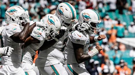 Dolphins Destroza A Broncos 70 20 Y Sigue Con Paso Perfecto Diario De México