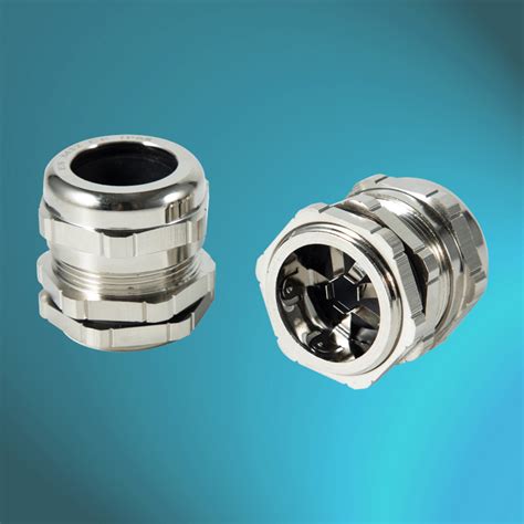 German Standard Metric Pg Emc Brass Shielding Cable Glands With Ip Ce