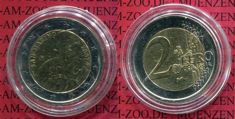 2 Euro Gedenkmünze Garibaldi San Marino 2 Euro Gedenkmünze 2007