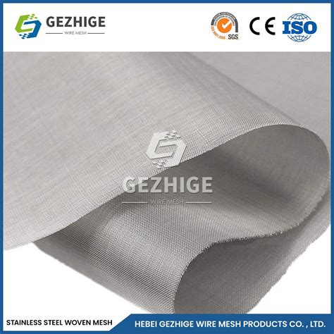 Gezhige 1 4 Inch Wire Mesh Fencing Suppliers China 420 Micron Stainless