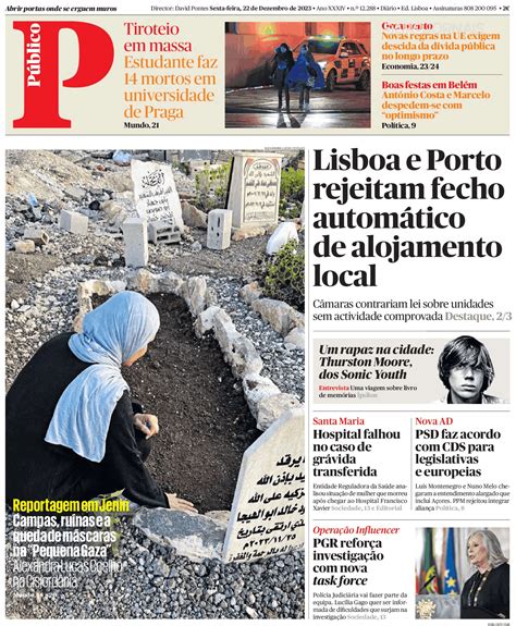 P Blico Dez Jornais E Revistas Sapo Pt Ltima Hora E