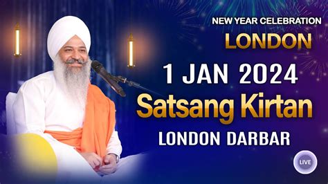 Live New Years London Darbar Satsang Kirtan Jan Sant