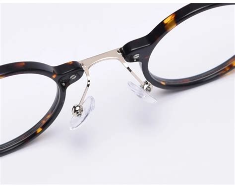 Ben Retro Round Acetate Optical Glasses Frame Fomolooo