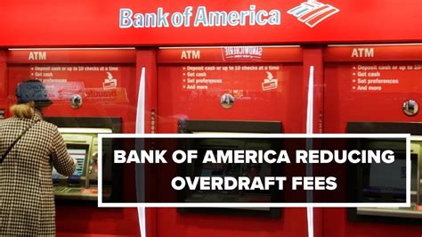 Bank Of America Reducing Overdraft Fees Youtube