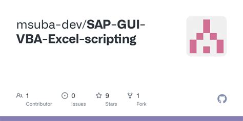 Sap Gui Vba Excel Scripting Sap Vba At Main Msuba Dev Sap Gui Vba