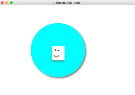 Programming For Beginners Javafx Contextmenu