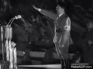 111.Hitler Speech sieg heil on Make a GIF