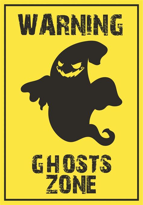 15 Best Free Printable Halloween Warning Signs PDF For Free At