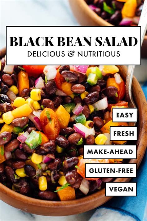 Fresh Black Bean Salad Recipe Cookie And Kate