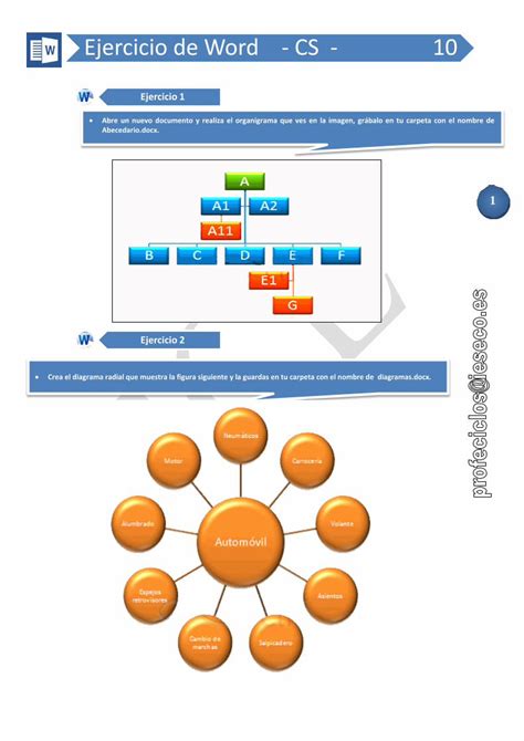 PDF Ejercicio De Word CS 10 2015 08 03 Ejercicio De Word CS