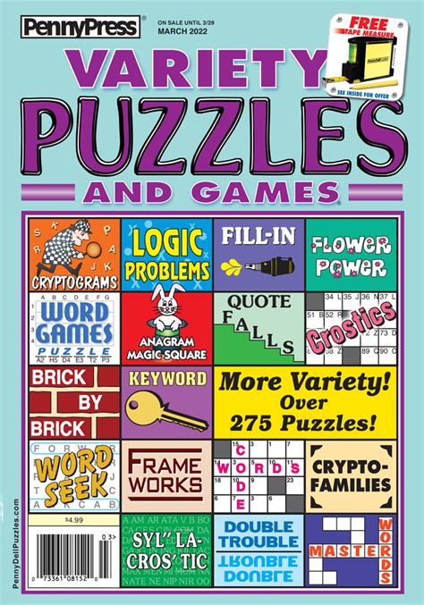 Penny Press Variety Puzzle Books Sale Outlet Nationaldefensepac Org