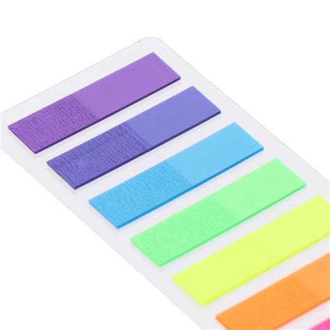 Rectangular Sticky Notes Pcs Neon Note Tabs Index Tabs Office Ebay