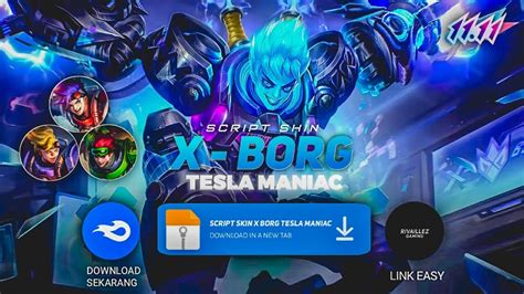 Script Skin X Borg Tesla Maniac No Password Full Effect Voice