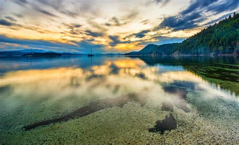 Wallpaper 2048x1246 Px British Columbia Canada Clouds Forest