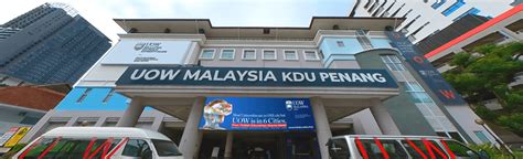 UOW Malaysia KDU Penang UC Ranking Fees Courses