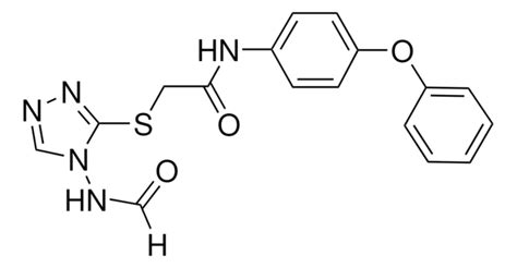 2 4 FORMYLAMINO 4H 1 2 4 TRIAZOL 3 YL THIO N 4 PHENOXYPHENYL