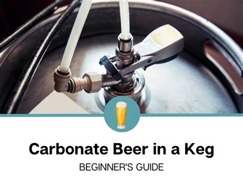 How To Carbonate Beer In A Keg