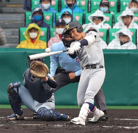 清原和博氏が来場 「胸が苦しい」 慶応の次男・勝児の甲子園初打席安打にネット裏でガッツポーズ 野球 デイリースポーツ Online