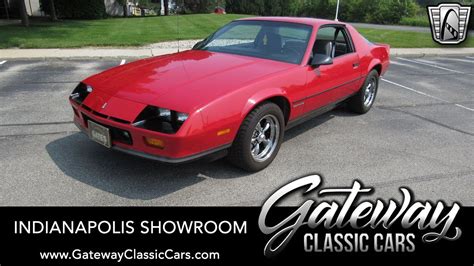 1986 Chevrolet Camaro At Gateway Classic Cars In Indianapolis 1641