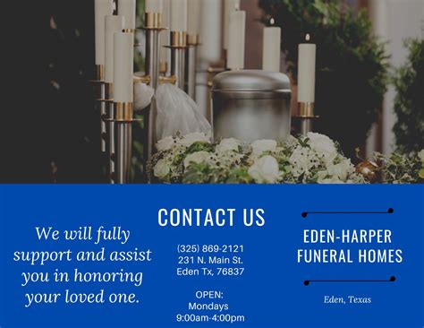 Eden Funeral Home | Eden TX
